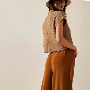 Free People Freya knit Set Medium in Brown